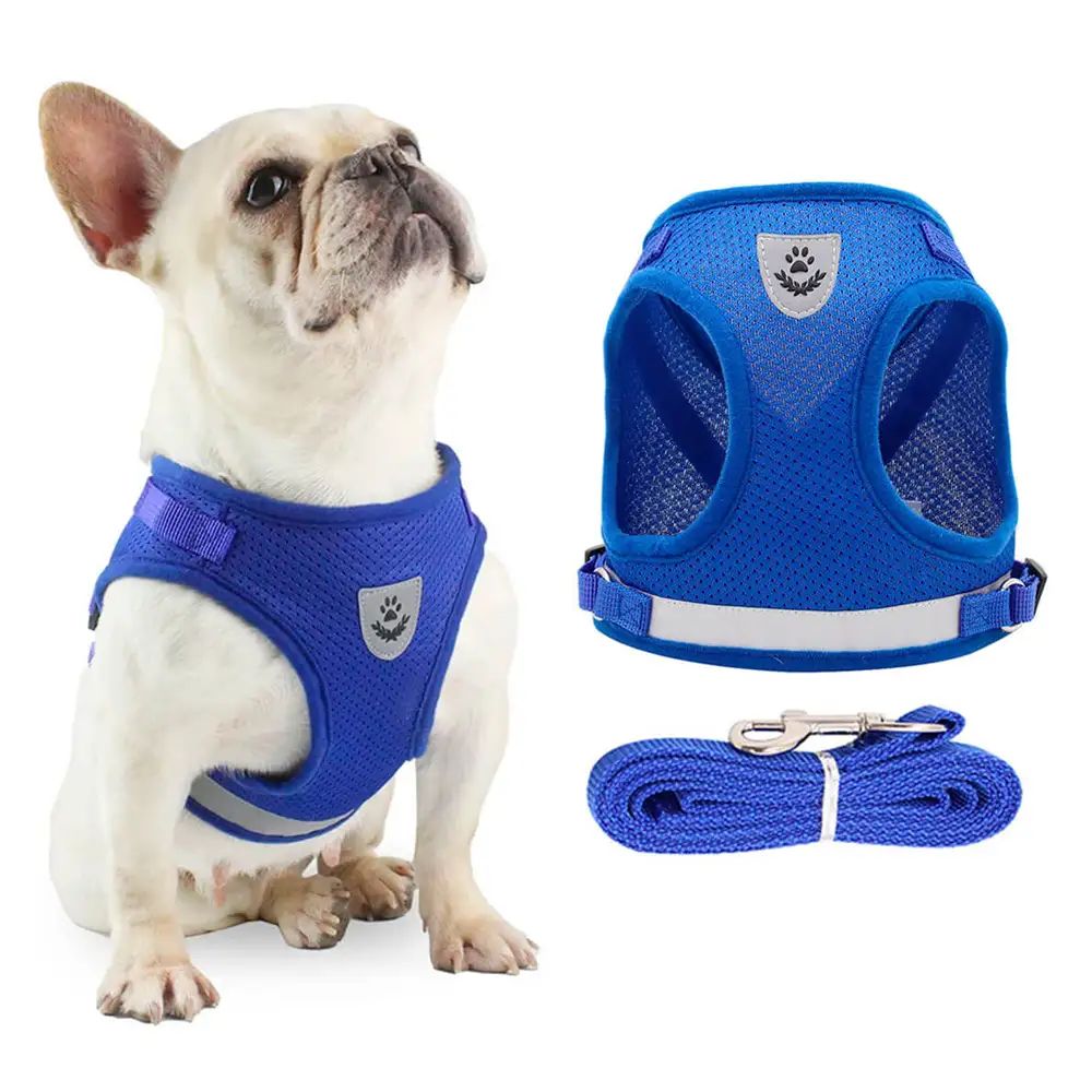 Coleiras Peitoral para Pets azul