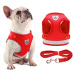 Coleiras Peitoral para Pets vermelho