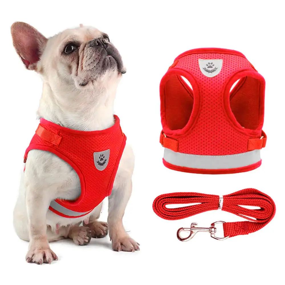 Coleiras Peitoral para Pets vermelho