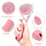 Escova Removedora de Pelos para Cães Gatos (5)