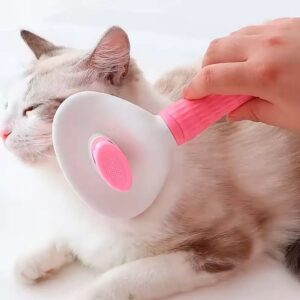 Escova Removedora de Pelos para Cães Gatos (5)