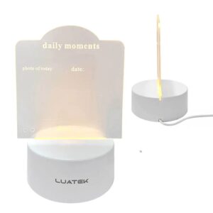 Luminária de Escrever LED 3D