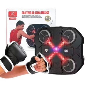 Máquina De Boxe Musical Acende No Ritmo