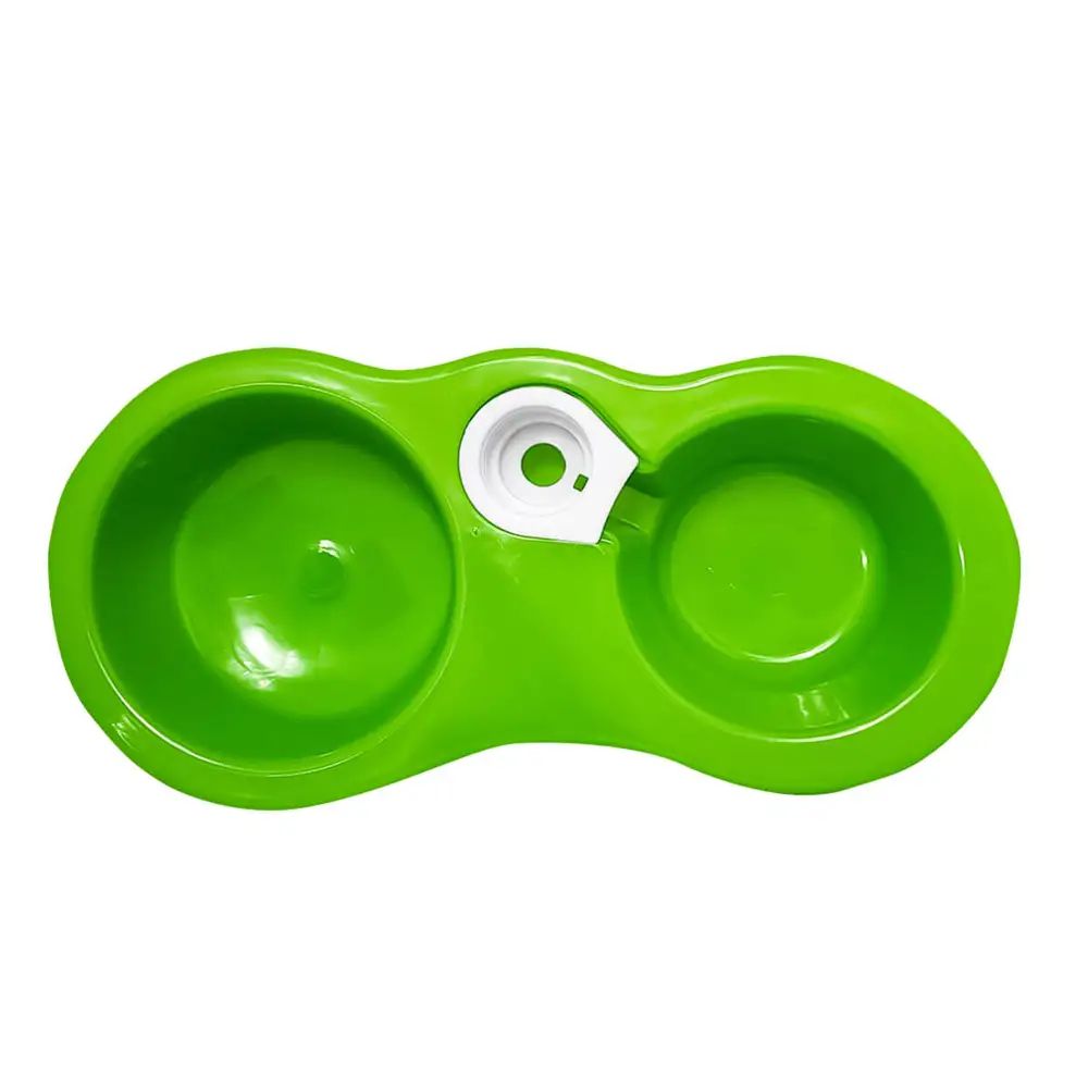 Tigela de Ração Para Pets verde